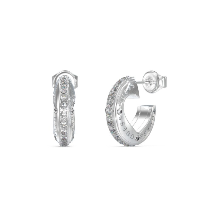 Kolczyki GUESS ROLLING HEARTS JUBE03347JWRHT
