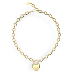 Naszyjnik GUESS ALL YOU NEED IS LOVE JUBN04268JWYGT