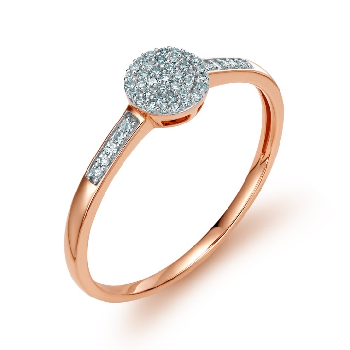 DIAMENTY Pierścionek JR10439Y