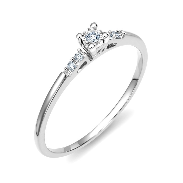 DIAMENTY Pierścionek JR10081Y
