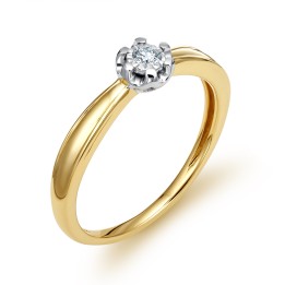 DIAMENTY Pierścionek RR566Y