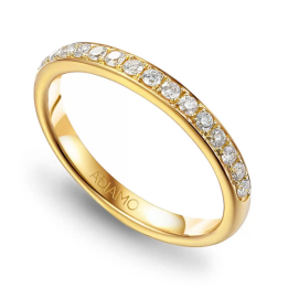 DIAMENTY Pierścionek R60607 Y