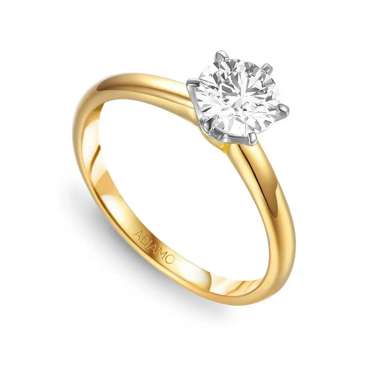 DIAMENTY Pierścionek R58829 YWLGD