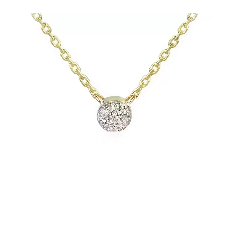 DIAMENTY Naszyjnik N05947 YC