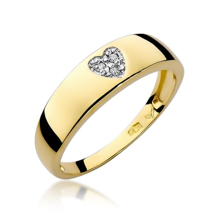 DIAMENTY Pierścionek W-64
