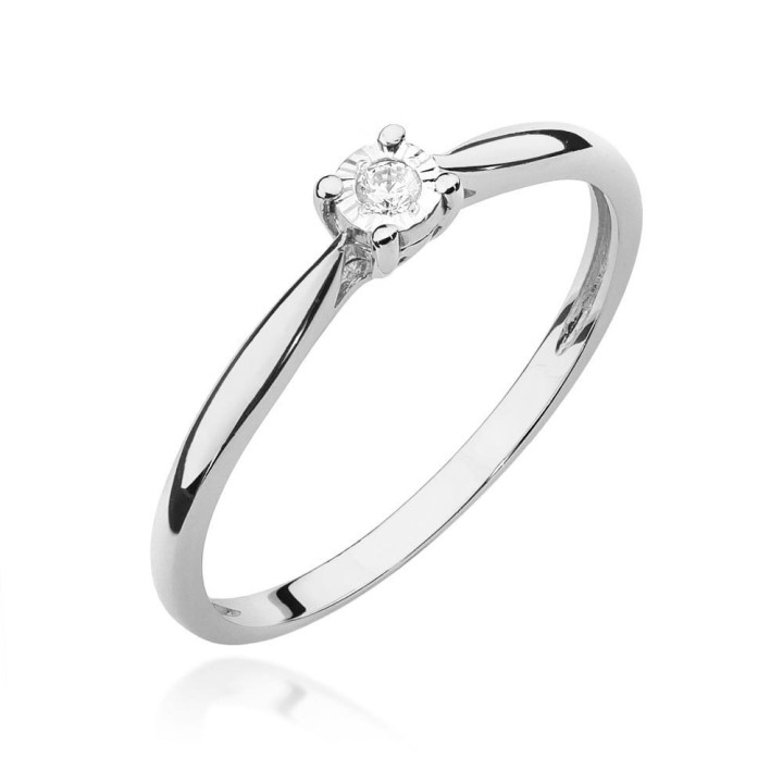 DIAMENTY Pierścionek W-461