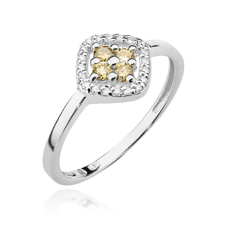 DIAMENTY Pierścionek W-441