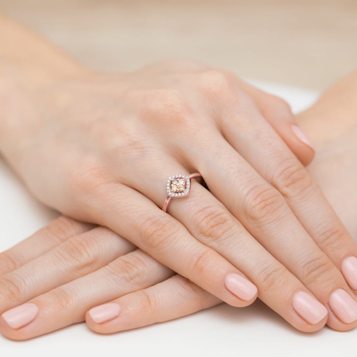 DIAMENTY Pierścionek W-441