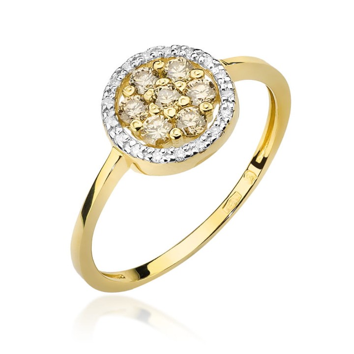 DIAMENTY Pierścionek W-440