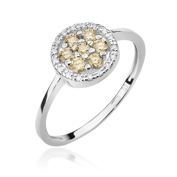DIAMENTY Pierścionek W-440
