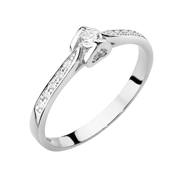 DIAMENTY Pierścionek W-435