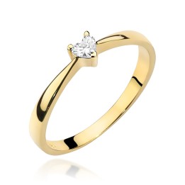 DIAMENTY Pierścionek W-433