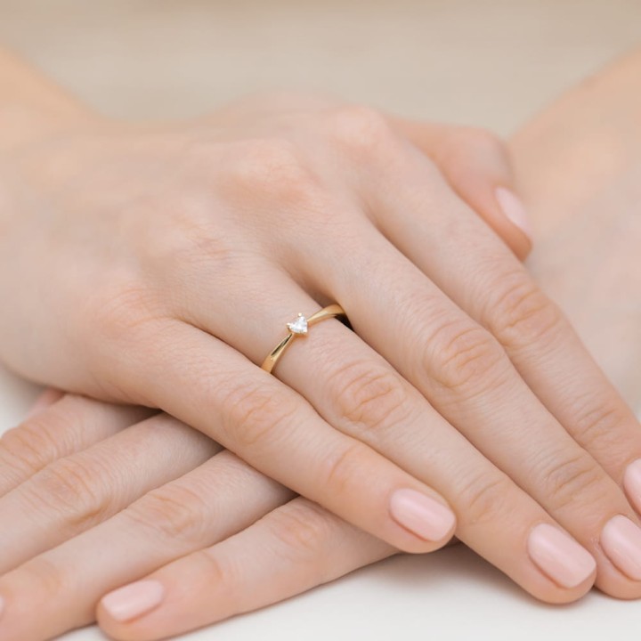 DIAMENTY Pierścionek W-433