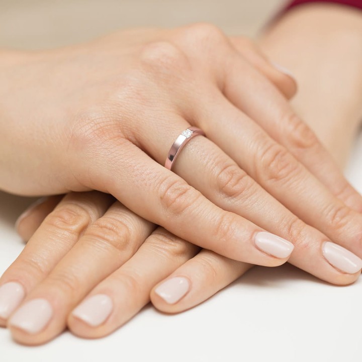 DIAMENTY Pierścionek W-432