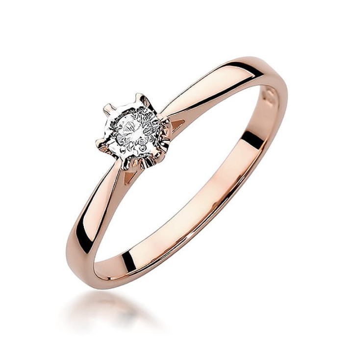 DIAMENTY Pierścionek W-426