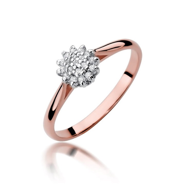 DIAMENTY Pierścionek W-401
