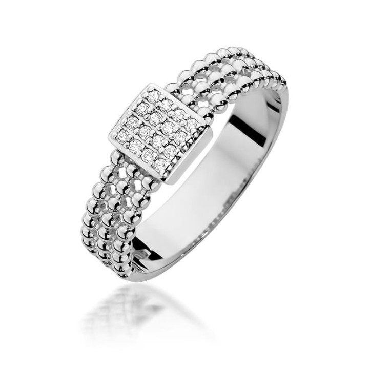 DIAMENTY Pierścionek W-353