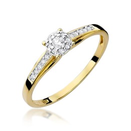 DIAMENTY Pierścionek W-34