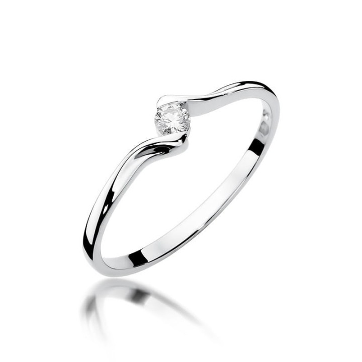 DIAMENTY Pierścionek W-332