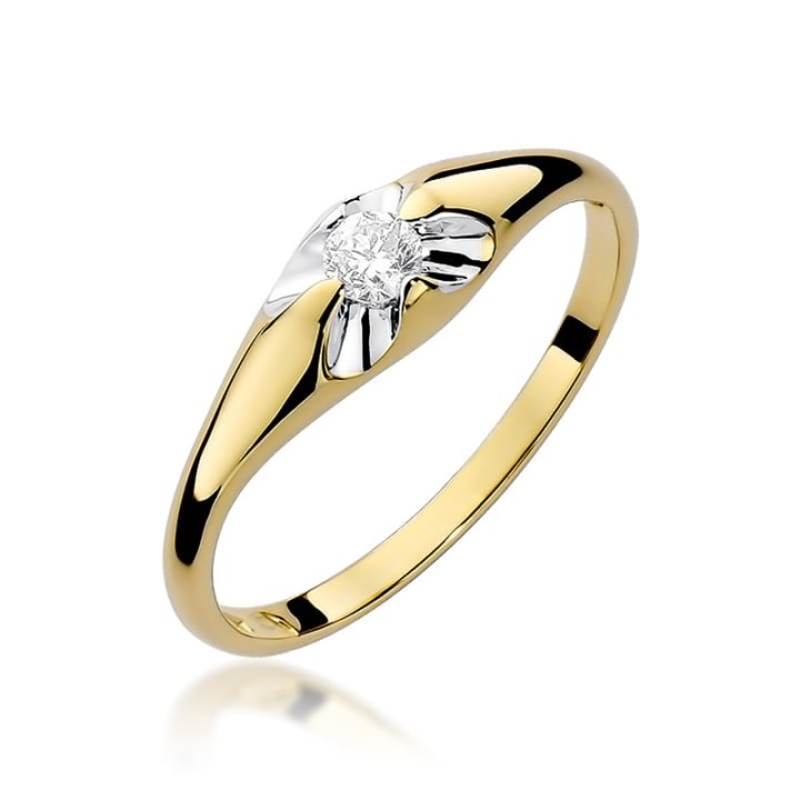DIAMENTY Pierścionek W-331