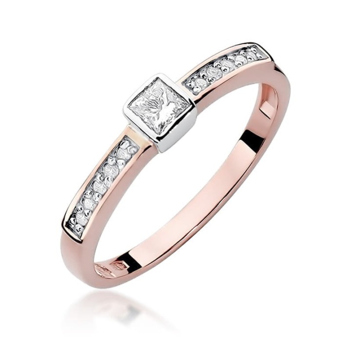 DIAMENTY Pierścionek W-327