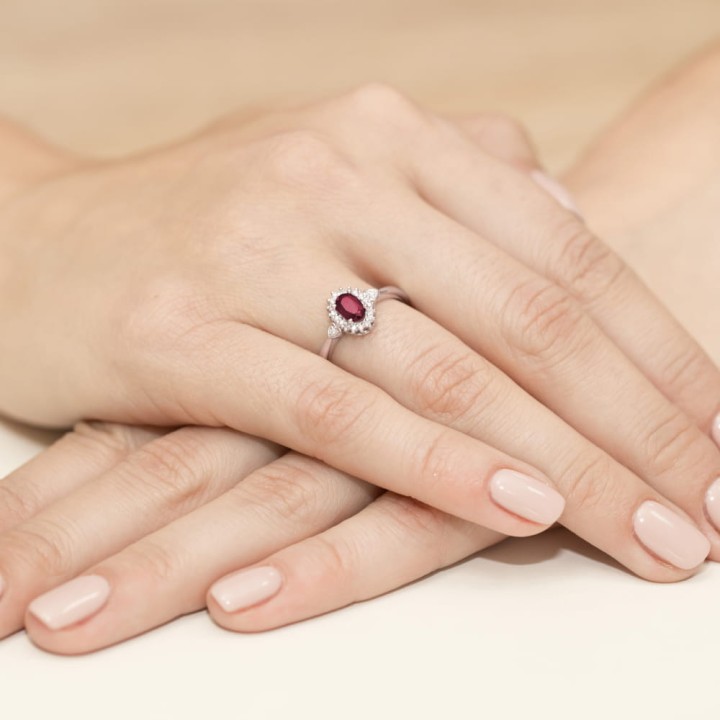 DIAMENTY Pierścionek W-312