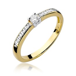 DIAMENTY Pierścionek W-288