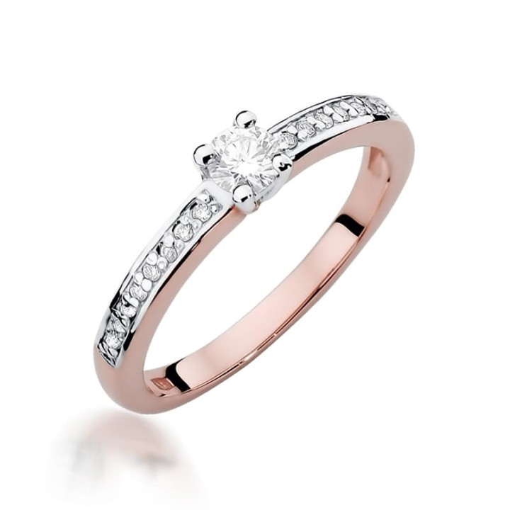 DIAMENTY Pierścionek W-288