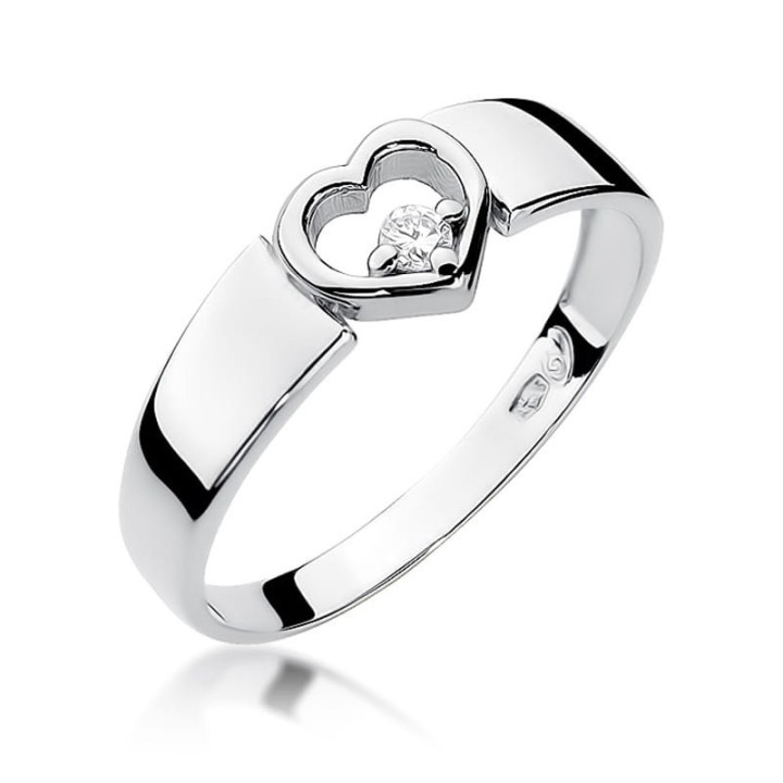 DIAMENTY Pierścionek W-276