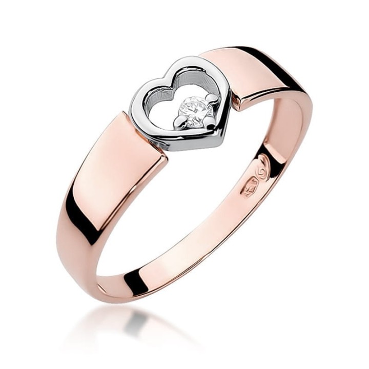 DIAMENTY Pierścionek W-276