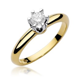 DIAMENTY Pierscionek W-267