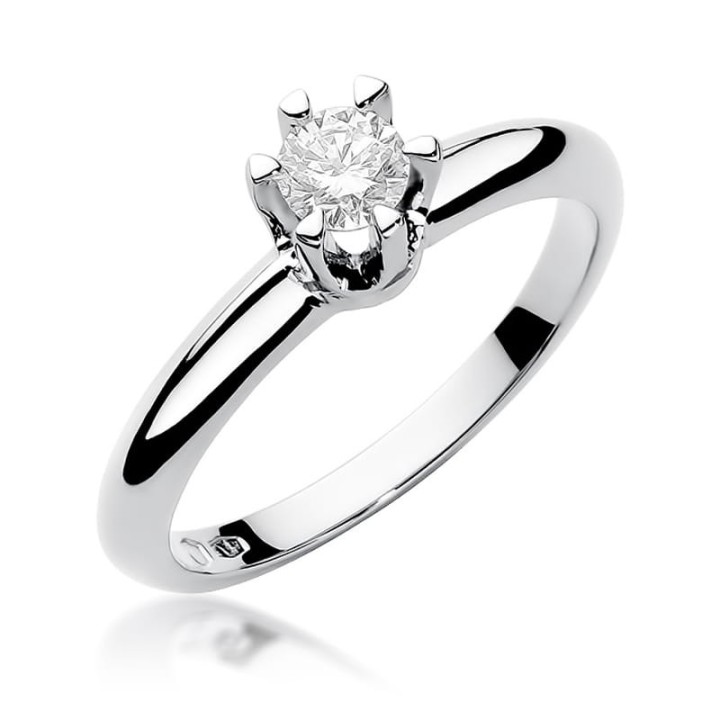 DIAMENTY Pierscionek W-267