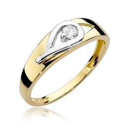 DIAMENTY Pierścionek W-253