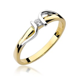 DIAMENTY Pierścionek W-25