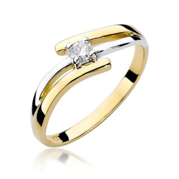 DIAMENTY Pierścionek W-245