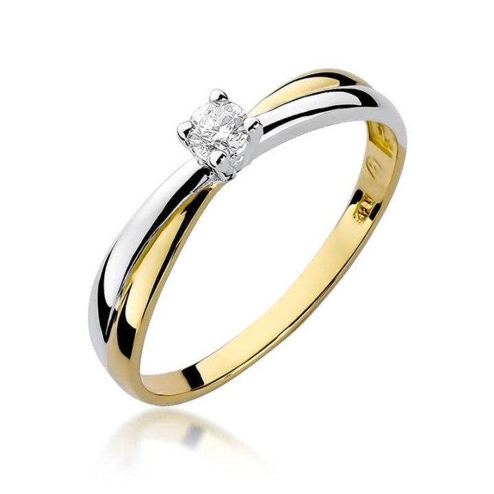 DIAMENTY Pierścionek W-230