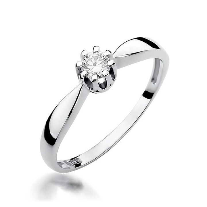 DIAMENTY Pierścionek W-228