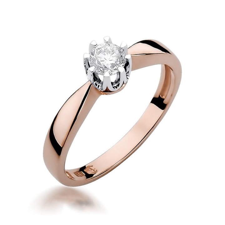 DIAMENTY Pierścionek W-228