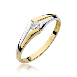 DIAMENTY Pierścionek W-207