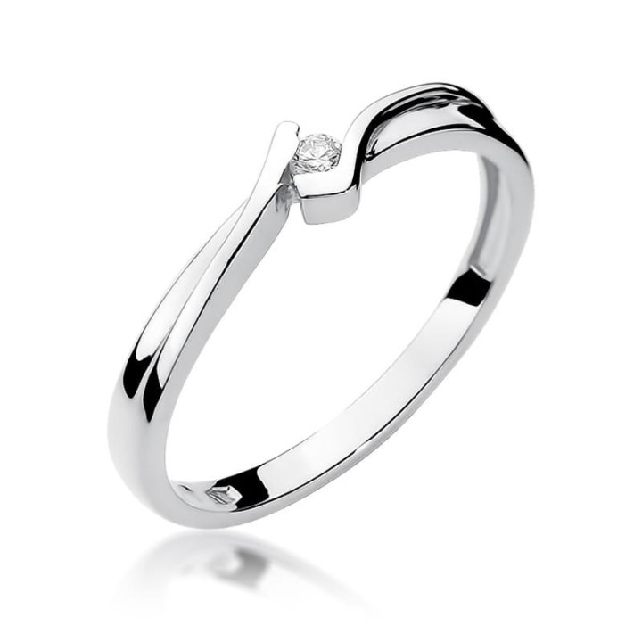 DIAMENTY Pierścionek W-181