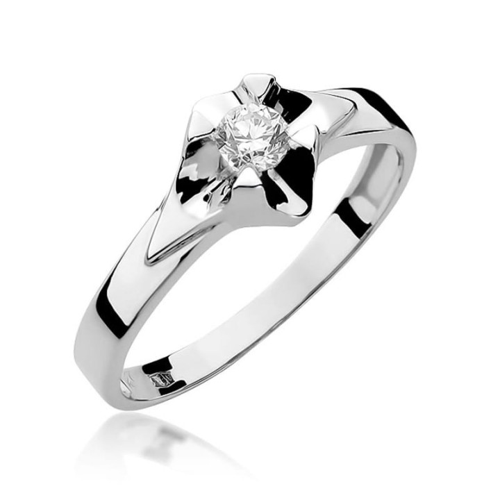 DIAMENTY Pierścionek W-155