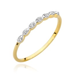 DIAMENTY Pierścionek BC-044