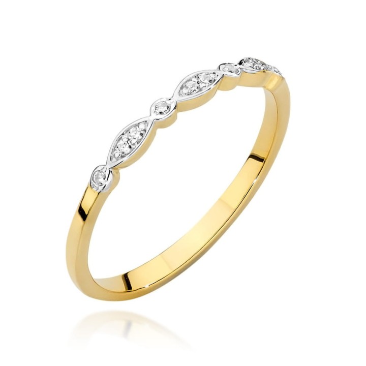 DIAMENTY Pierścionek BC-043