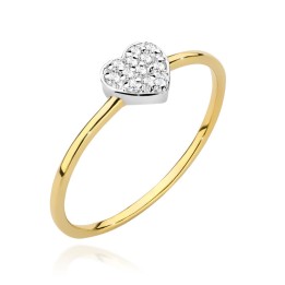 DIAMENTY Pierścionek BC-041
