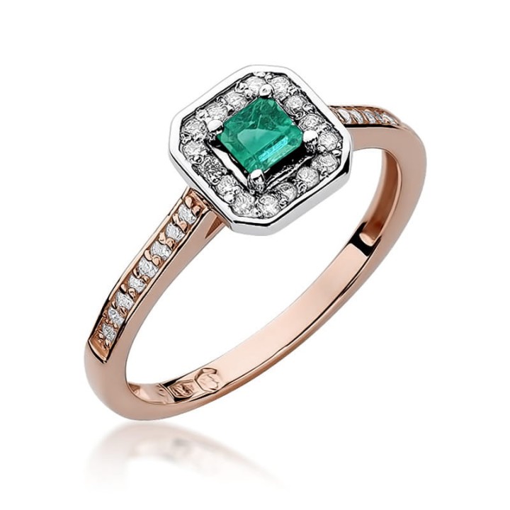 DIAMENTY Pierścionek W-315