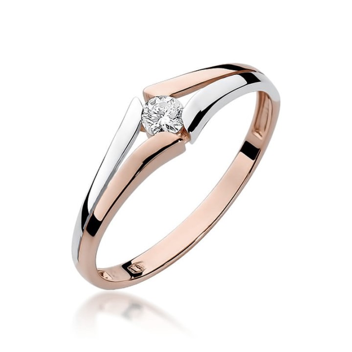 DIAMENTY Pierścionek W-207