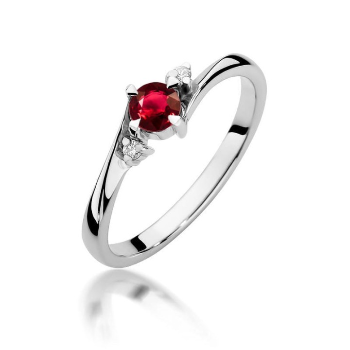 DIAMENTY Pierścionek W-346
