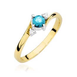 DIAMENTY Pierścionek W-346