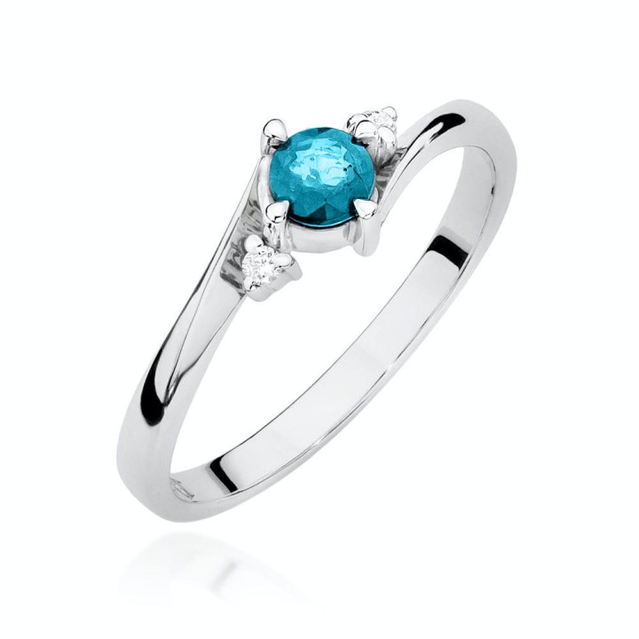 DIAMENTY Pierścionek W-346