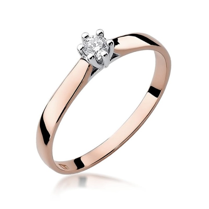 DIAMENTY Pierścionek W-222